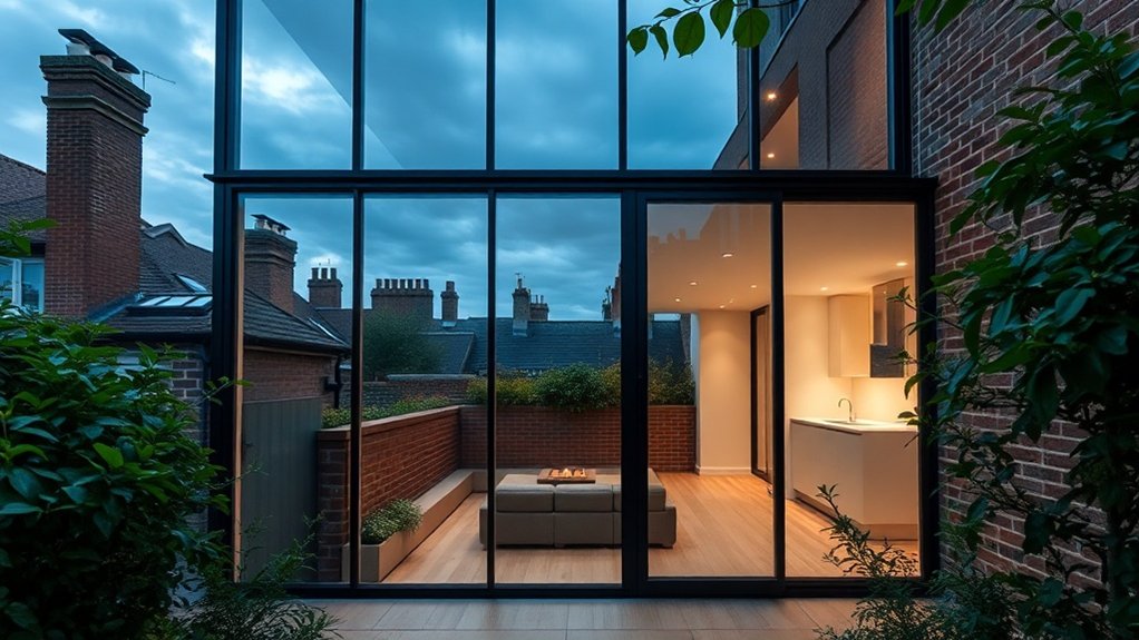 Glass Extension Walls Walthamstow