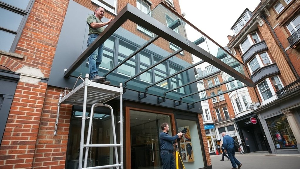 Shopfront Canopy Walthamstow