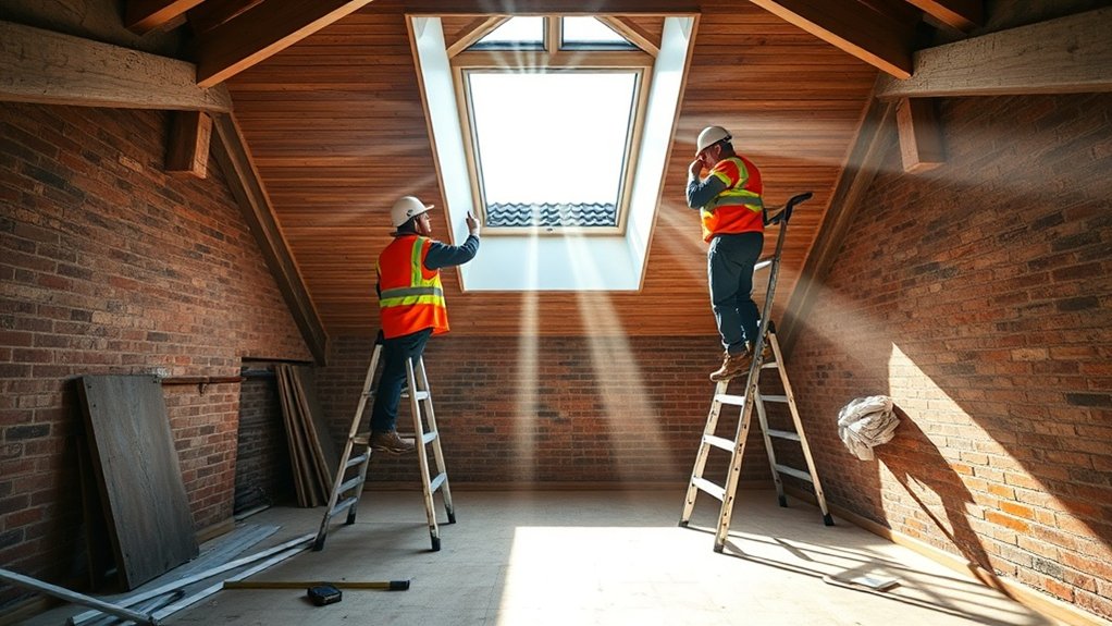 Skylight Installation Wood Street