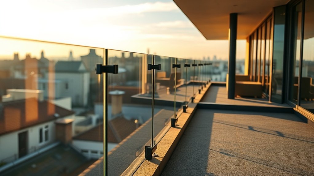 Terrace Glass Balustrades Walthamstow